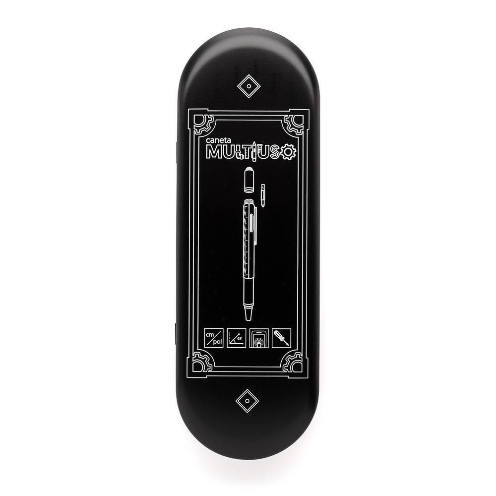 Caneta multiuso parafusada cinza - Imaginarium em Oferta na Shopee