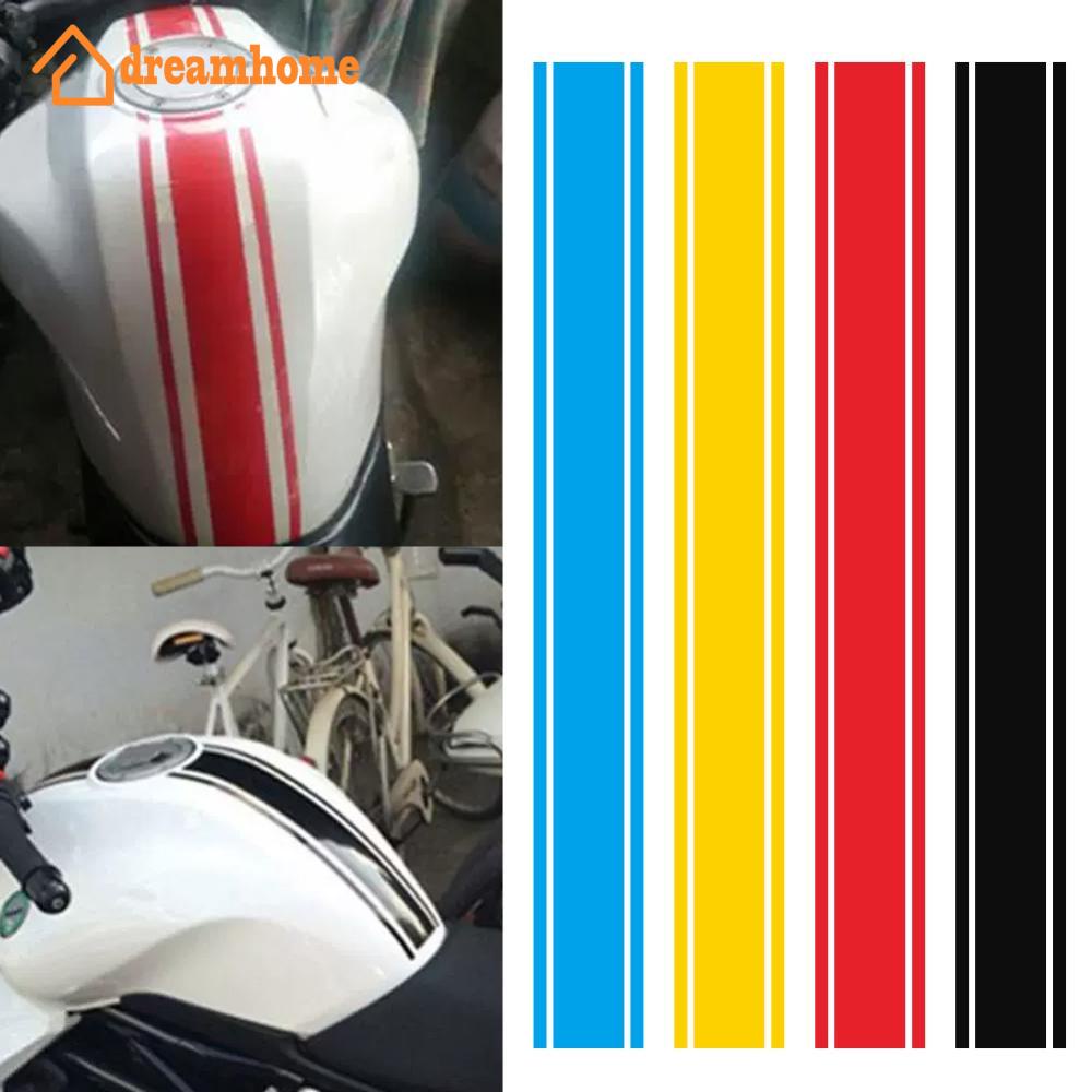 DREAMHOME 50cm/20inch Decalques Do Tanque Da Motocicleta Decoração Autocolantes De Combustível DIY Acessórios À Prova D'água C6T3 em Oferta na Shopee
