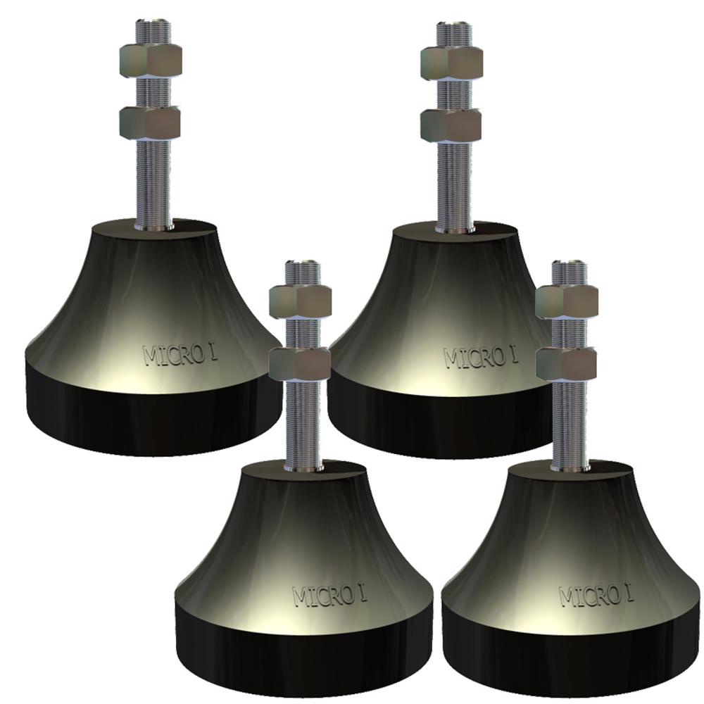 Vibra-Stop MICRO I Antivibratório 50 KG / 200 KG Rosca 1/4 POL MIC114 Kit 4 Peças VIBRA-STOP em Oferta na Shopee