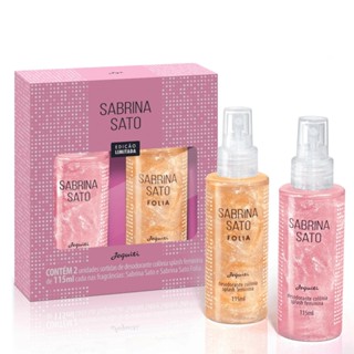 Estojo Splash Sabrina Sato, 2 x 115 ml Jequiti