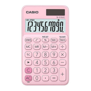 Calculadora de bolso 10 digitos SL-310UC-PK Rosa Casio