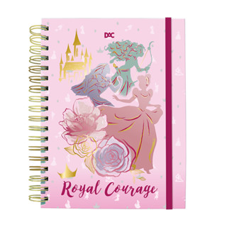 Caderno Smart Universitário 10 Matérias Princesas Disney DAC