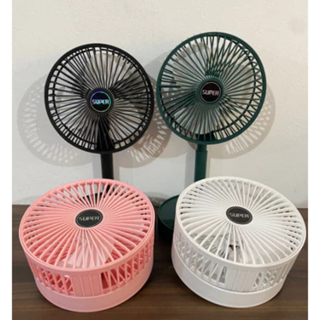 Ventilador Telescópico Dobrável Recarregável Envio 24horas