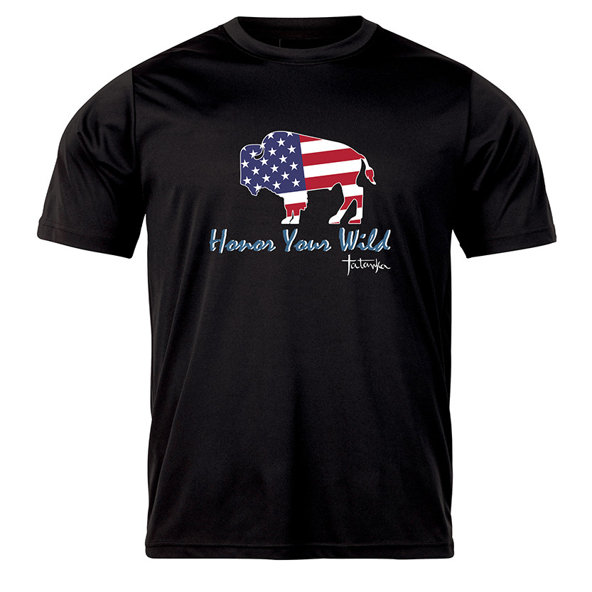 camisa Camiseta Algodão Country Wear Tatanka Honor Your Wild