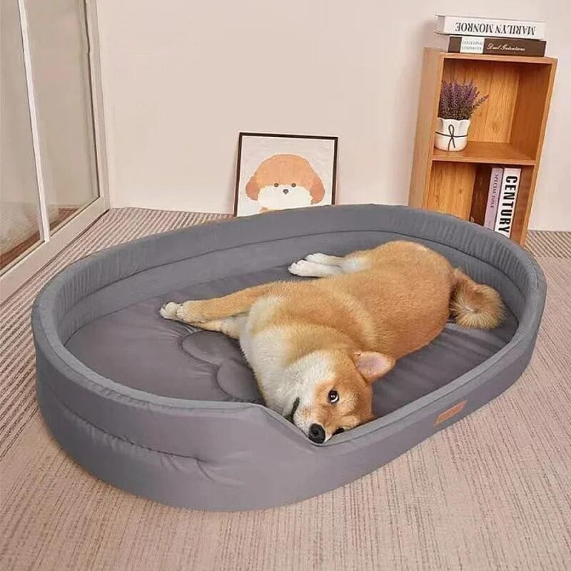 Sofá-Cama Impermeável E Antiácaro Para Cães Gatos , Tapete Resistente À Mastigação , Ao De...