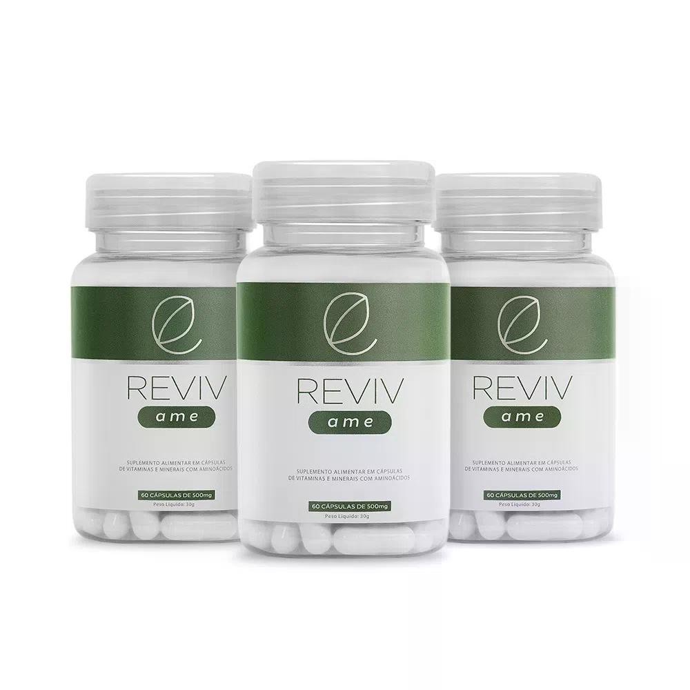 REVIVame Eleve Life Cápsula Natural para Emagrecer - 90 dias