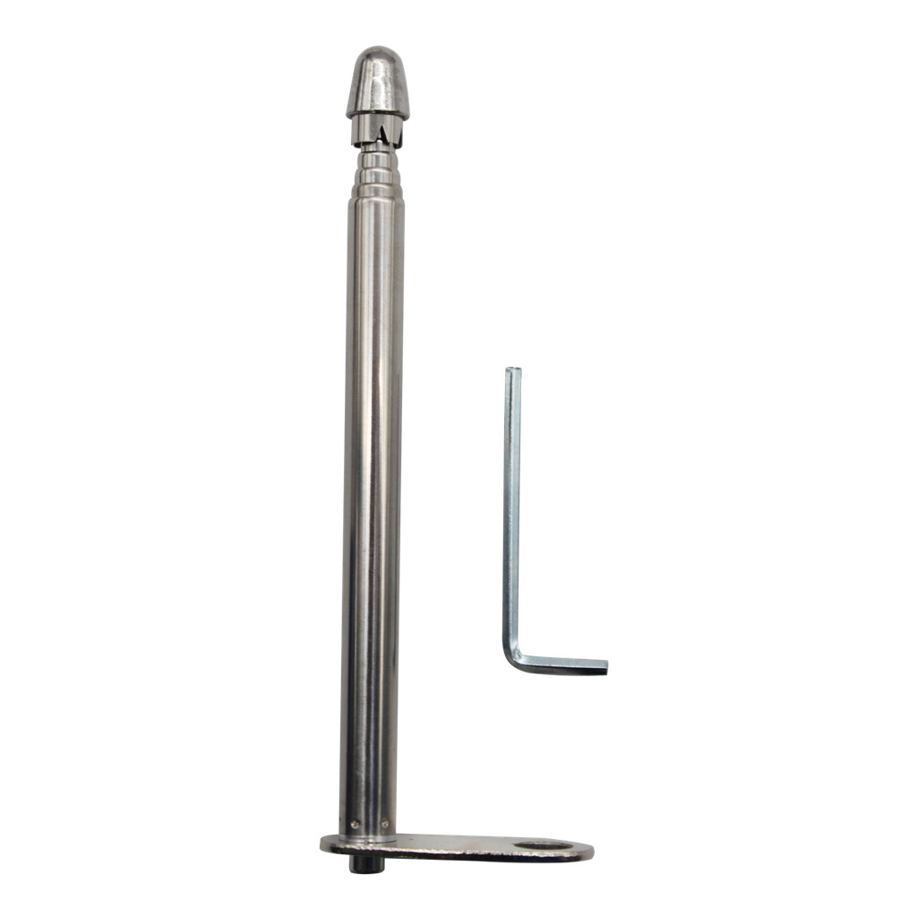 ANTENA CORTA PIPA 7 ESTAGIO RETROVISOR 65CM CROMADO em Oferta na Shopee