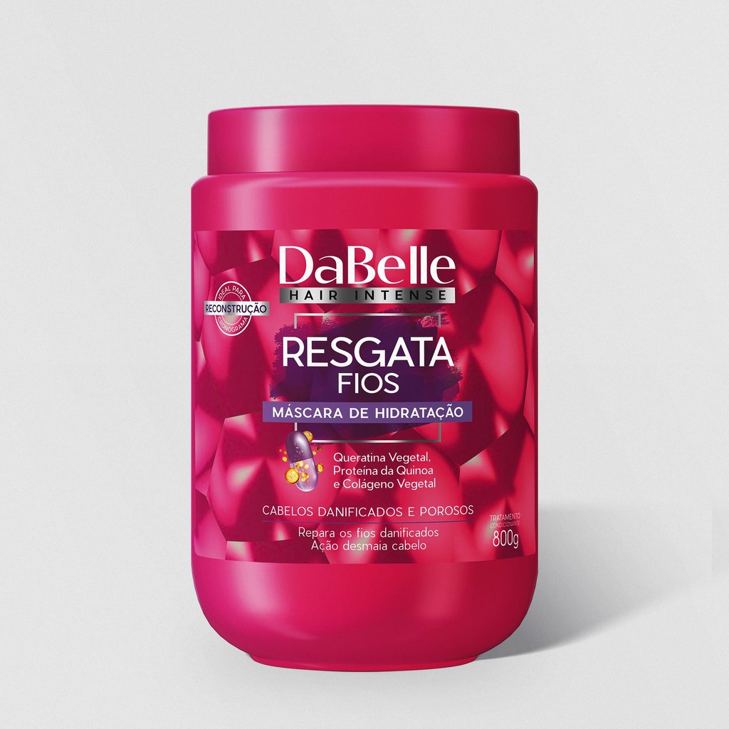 DaBelle Hair Intense Resgata Fios - Máscara Capilar 800g - Beauty