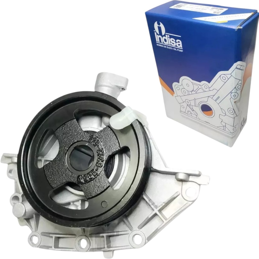 Bomba De Oleo Com Polia Fiesta Ka Focus Ecosport Courier 1.0 1.6 8v Zetec Rocam 2000 A 2014 em Oferta na Shopee