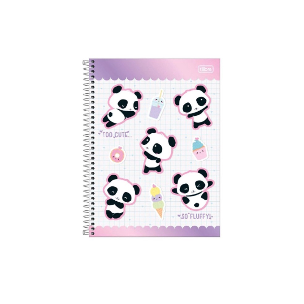 CADERNO C/D UNIV LOVELY FRIEND 1M - TILIBRA