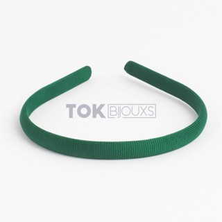 12 Tiaras Arcos Encapadas Forradas 10mm - Verde Bandeira