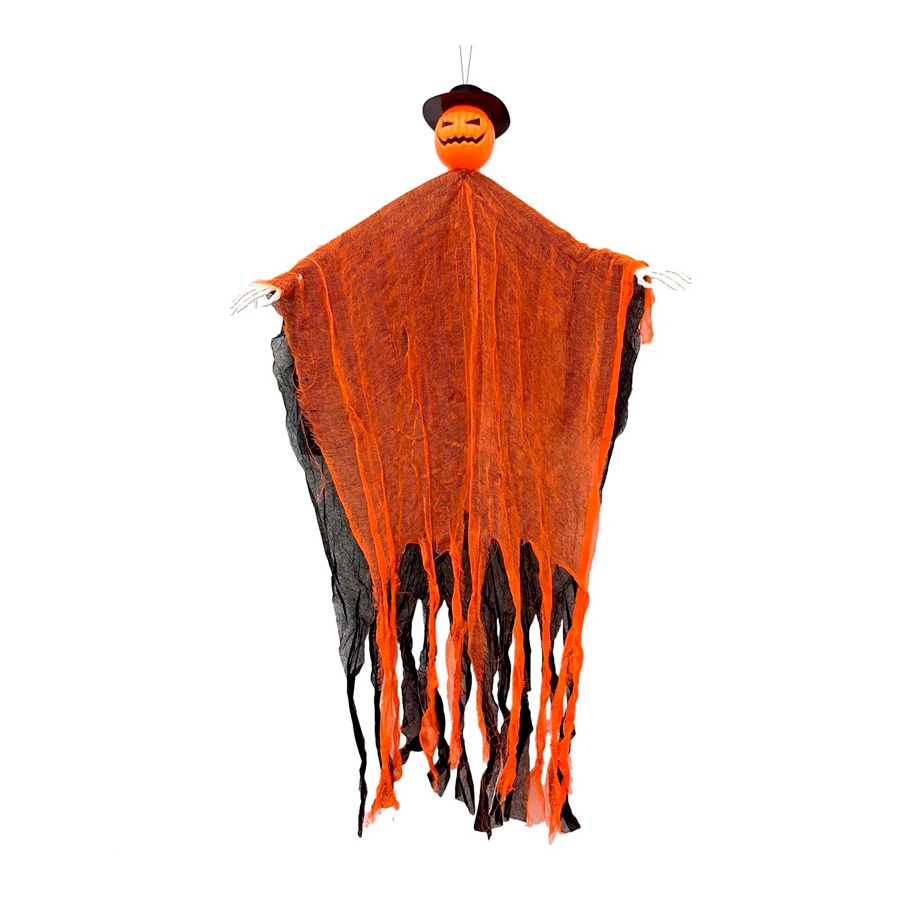 Abóbora Decorativa para Pendurar - 60cm x 1m - Halloween - 1 unidade - Rizzo - Home & Living