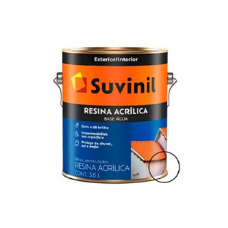 Resina Acrílica Base Água Incolor Brilhante 3,6L - SUVINIL