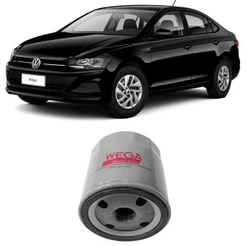 Filtro Óleo Volkswagen Virtus 1.6 2018 A 2019 Wega