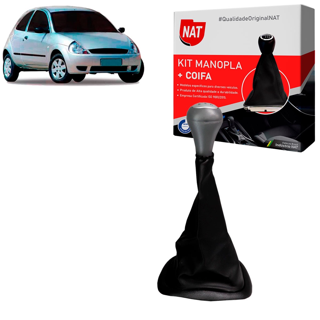 Manopla + Coifa Ford Ka 1996 Até 2000 em Oferta na Shopee