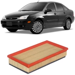 Filtro Ar Ford Focus 1.6 1.8 2.0 2000 A 2010 Arl9607 Tecfil