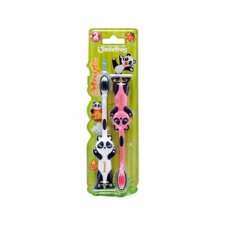 Escova Dental Infantil Jadepro Magic Kids Macia C/2Un