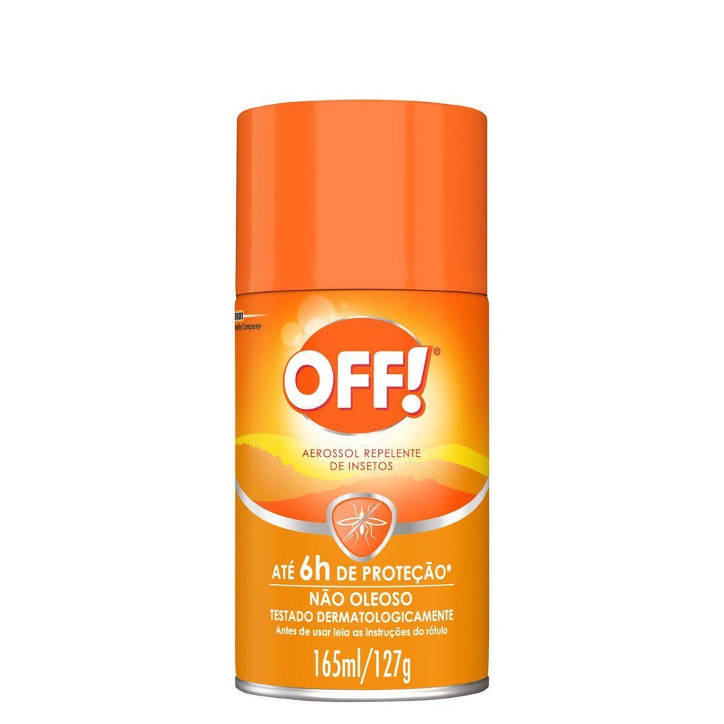 Repelente de Insetos Off! Aerossol 165ml em Oferta na Shopee