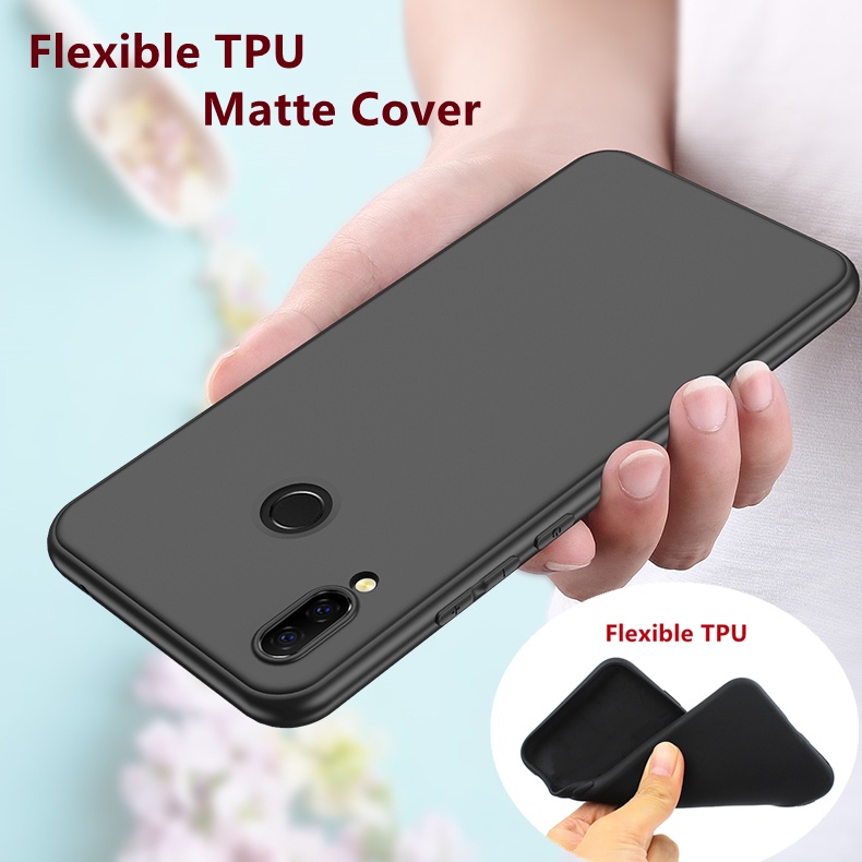 Para ASUS Zenfone Max Pro (M2) ZB631KL X01BDA Minimalismo TPU Flexível Capa De Silicone Revestimento Fino Mate Anti-Impressão Digital Caixa De Geléia