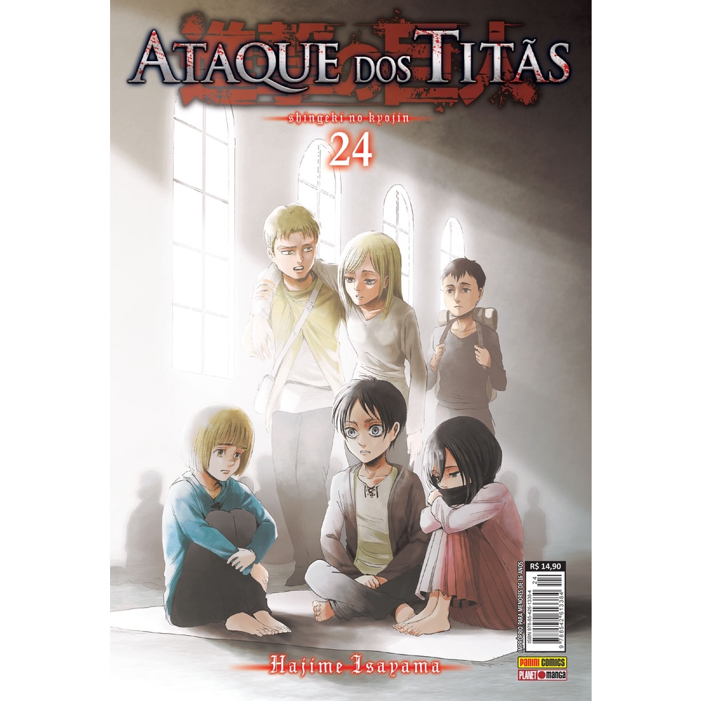 Ataque dos Titãs Vol. 24 - Panini