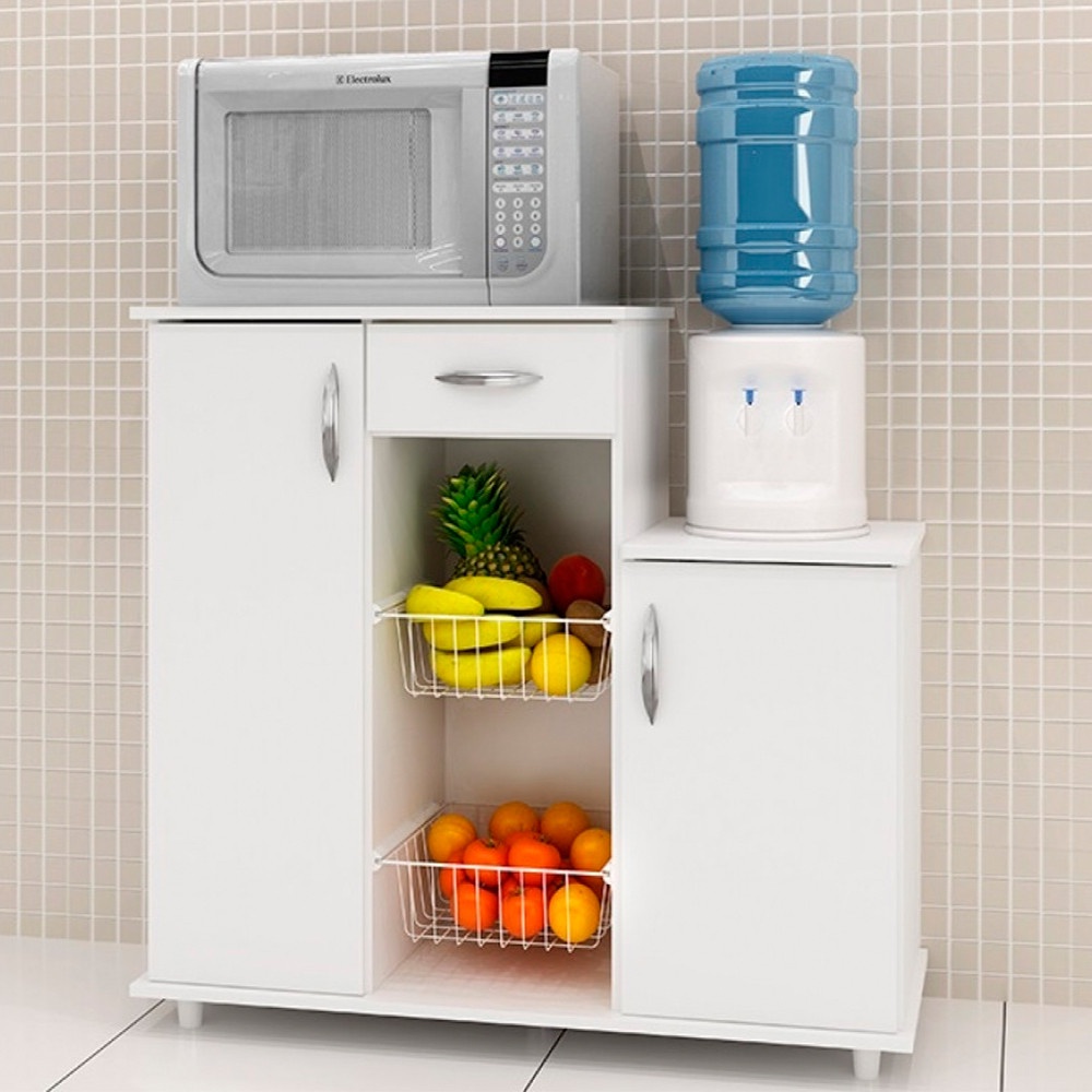 Fruteira Diva com Balcão para Microondas e Bebedouro Notável em Oferta na Shopee