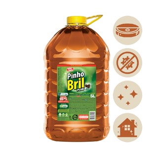 Desinfetante Antibac Pinho Silvestre Pinho Bril Bombril 5L