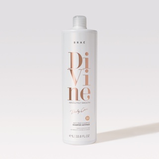 Shampoo Divine Braé Antifrizz Absolutely Smooth 1000ml em Oferta na Shopee
