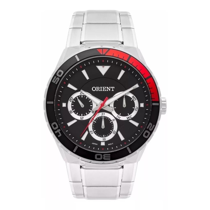 Relogio Orient Masculino Prata Multifuncao Mbssm082 P1sx