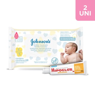 Kit Lenços Umedecidos Johnson