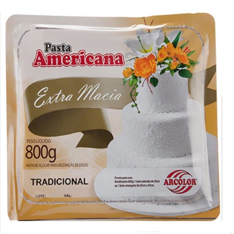 Pasta Americana - Tradicional 800g - Arcolor - Rizzo Distribuidora - Food & Beverages