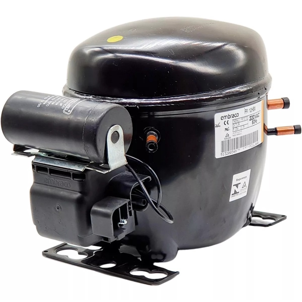 Compressor 1/3+ 220v R134 Embraco Ffi12hbx W10393823 Orig