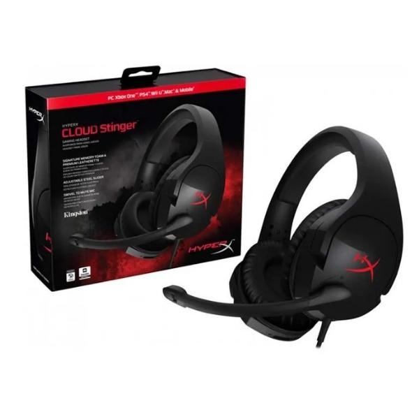 Headset Gamer HyperX Cloud Stinger HX-HSCS preto e vermelho Lançamento na loja produto pronta enttega