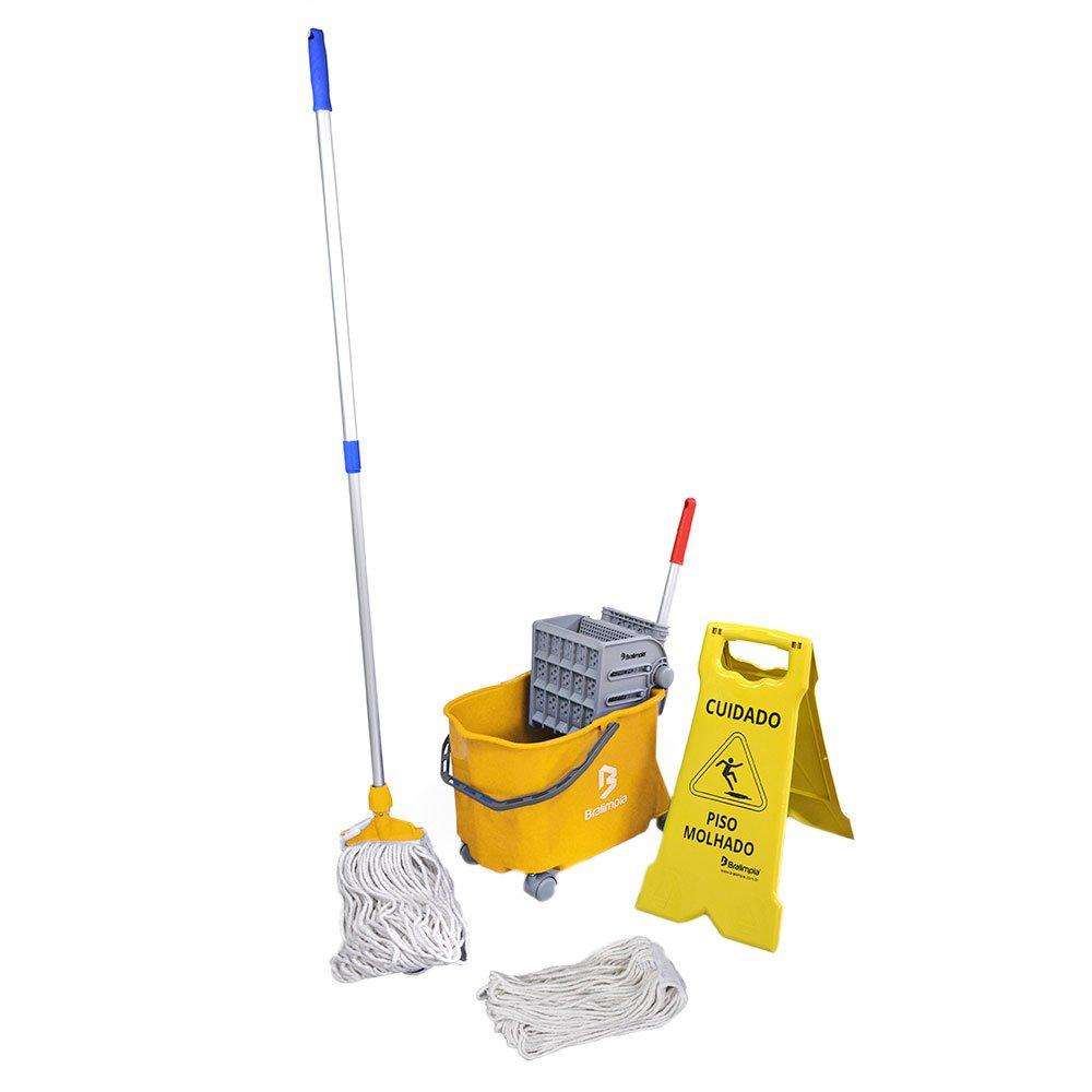 Conjunto Doblo 20 Flex Amarelo Para Limpeza Completa BRALIMPIA em Oferta na Shopee