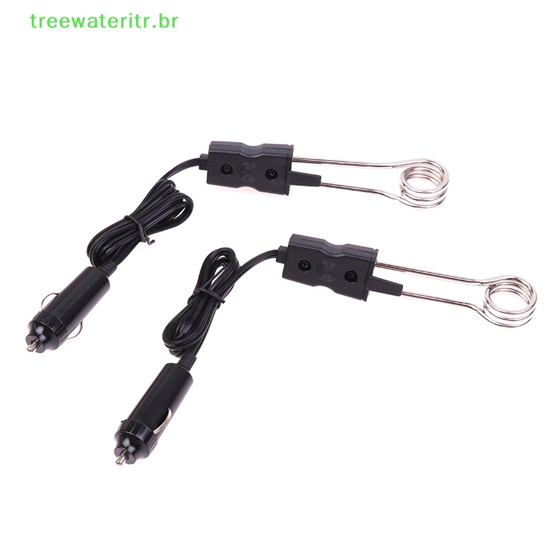 treewateritr Novo Mini Aquecedor De Água Instantâneo Para Carros Elétricos Portáteis 12/24V EU UK Plug For Travel br