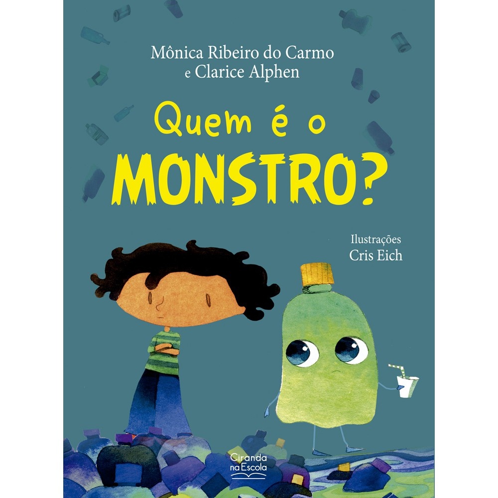 Livro Literatura infantil Quem é o monstro? em Oferta na Shopee
