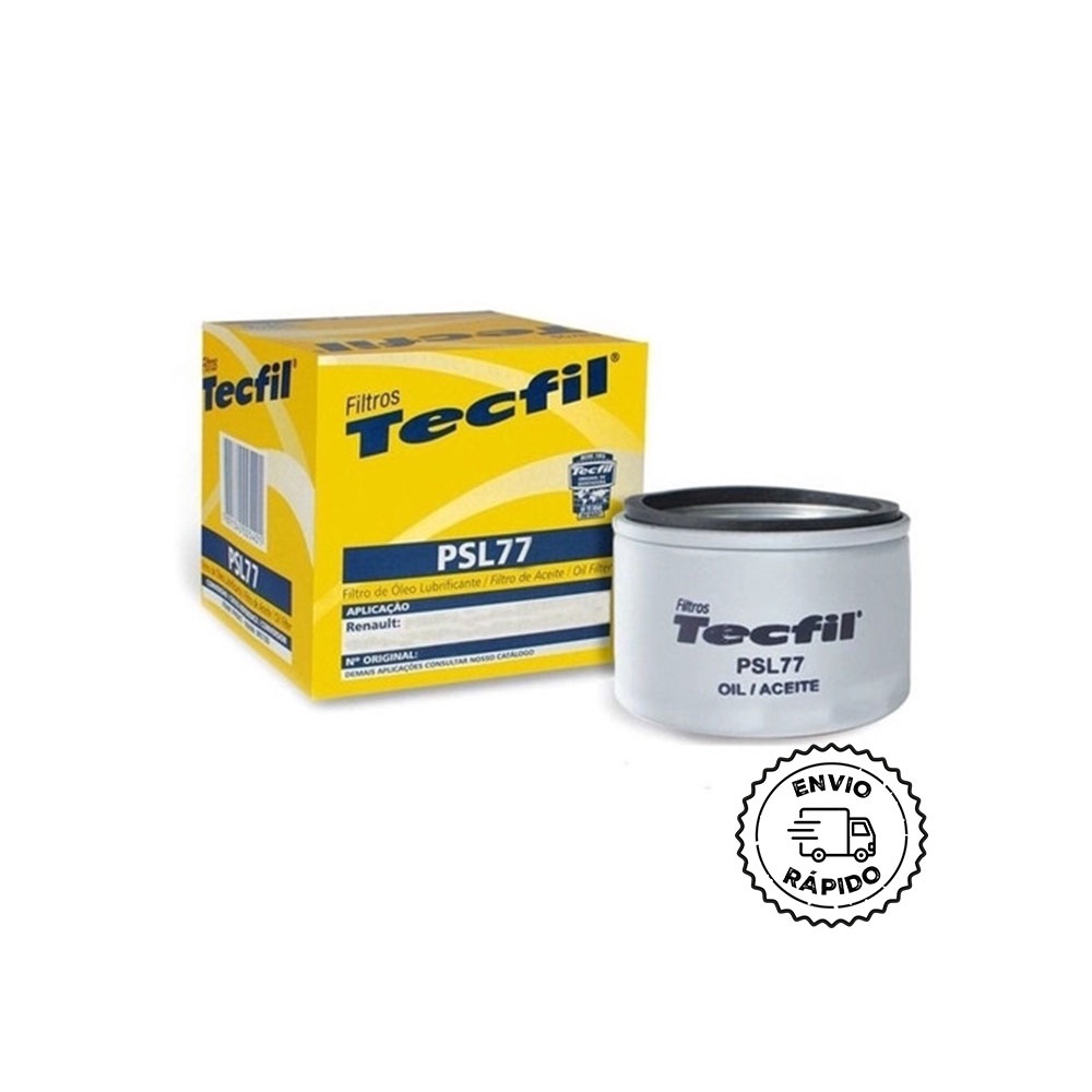 FILTRO OLEO LIVINA, 206, CLIO, DUSTER, CAPTUR, LOGAN, SANERO