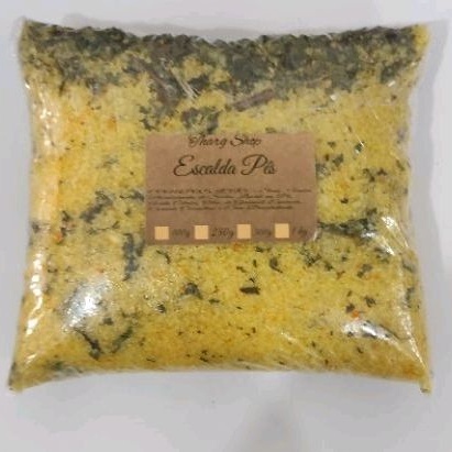 Escalda Pés 1Kg Maracuja com Hortelã + Ervas em Oferta na Shopee