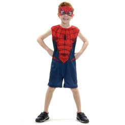 Fantasia Marvel Homem Aranha Infantil Regata Abrakadabra