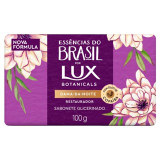 Sabonete em Barra Glicerinado Lux Botanicals Essências do Brasil Dama da Noite Restaurador 100g