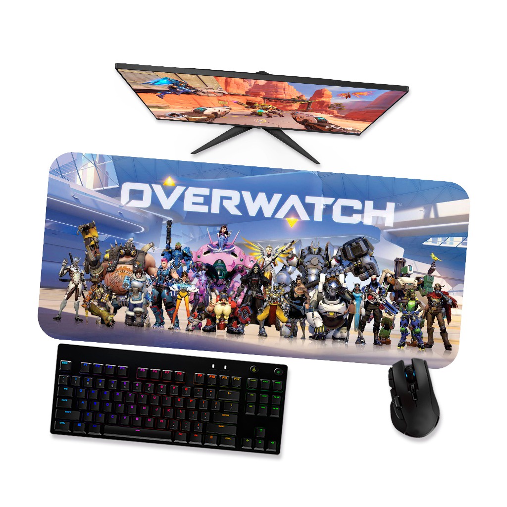 Mouse Pad Gamer Grande OVERWATCH 1 90x40 80x40 60x40 70x30 45x40