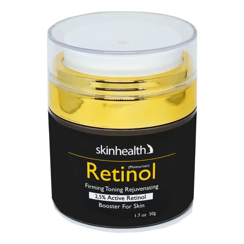 Creme Facial De Ácido Retinol + Hialurônico 50g SkinHealth em Oferta na Shopee