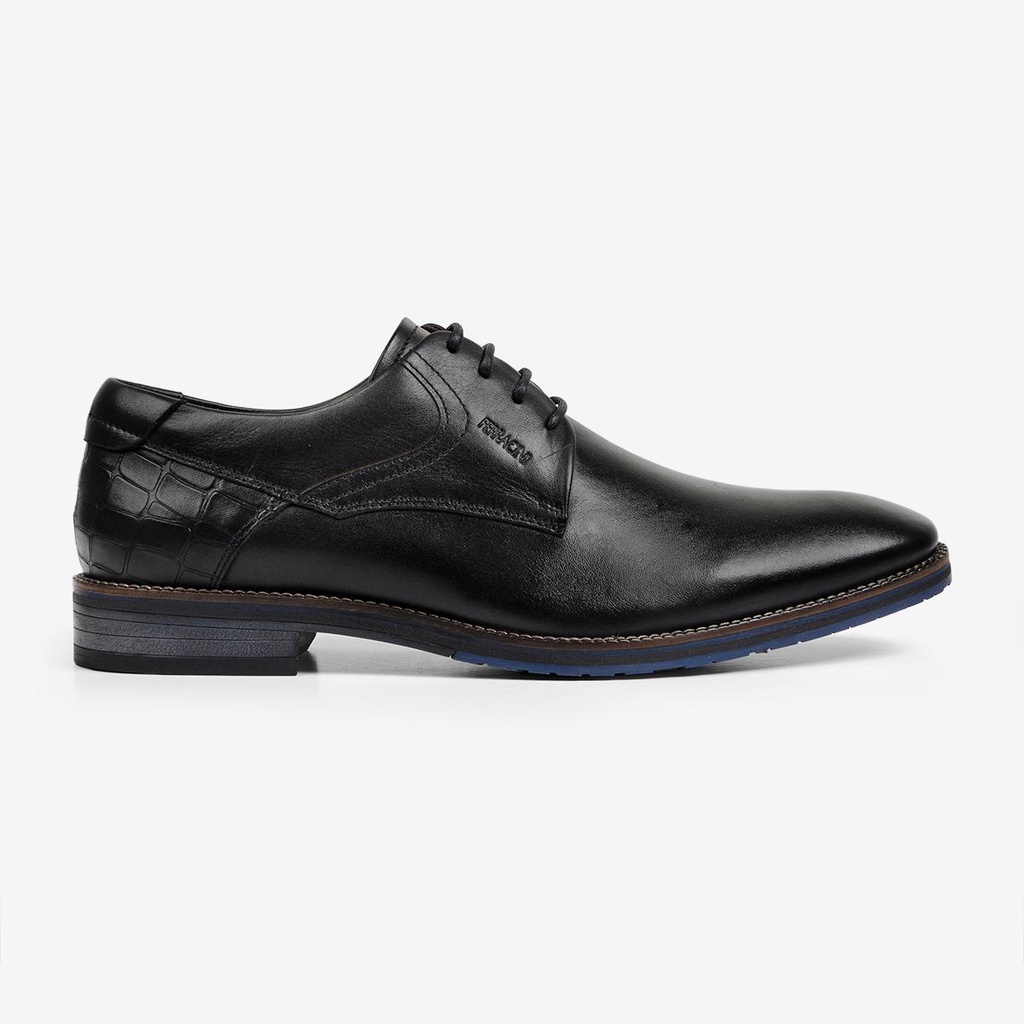 Sapato Social Masculino Couro Legitimo Ferracini Elegante Sofisticado Bentley Preto 3941-660H em Oferta na Shopee