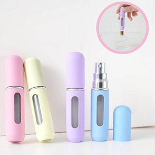Frasco De 1 Peça De Perfume Spray Candy Color Refillable Cosmetic Sample Vazio Atomizador Caixa De Bomba Perfumada , Travel Essentials