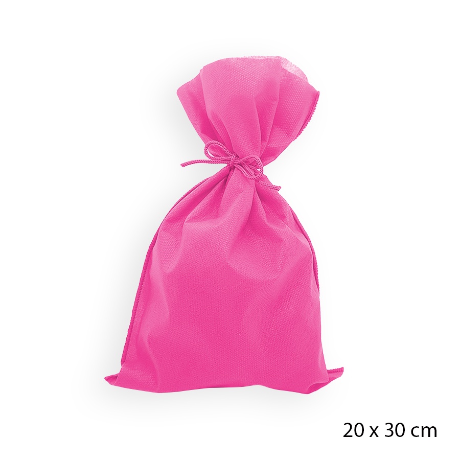 Saco para Surpresas em TNT - 20 x 30 cm - Rosa Pink - 10 unidades - Best Fest - Rizzo - Stationery
