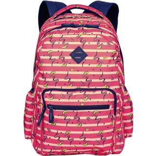 Mochila 2 Compartimentos Sestini College Flamingo