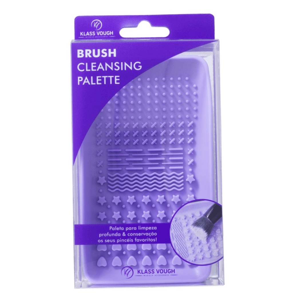 Brush Cleansing Palette - Paleta Limpador de Pincéis SS-02 - Klass Vough