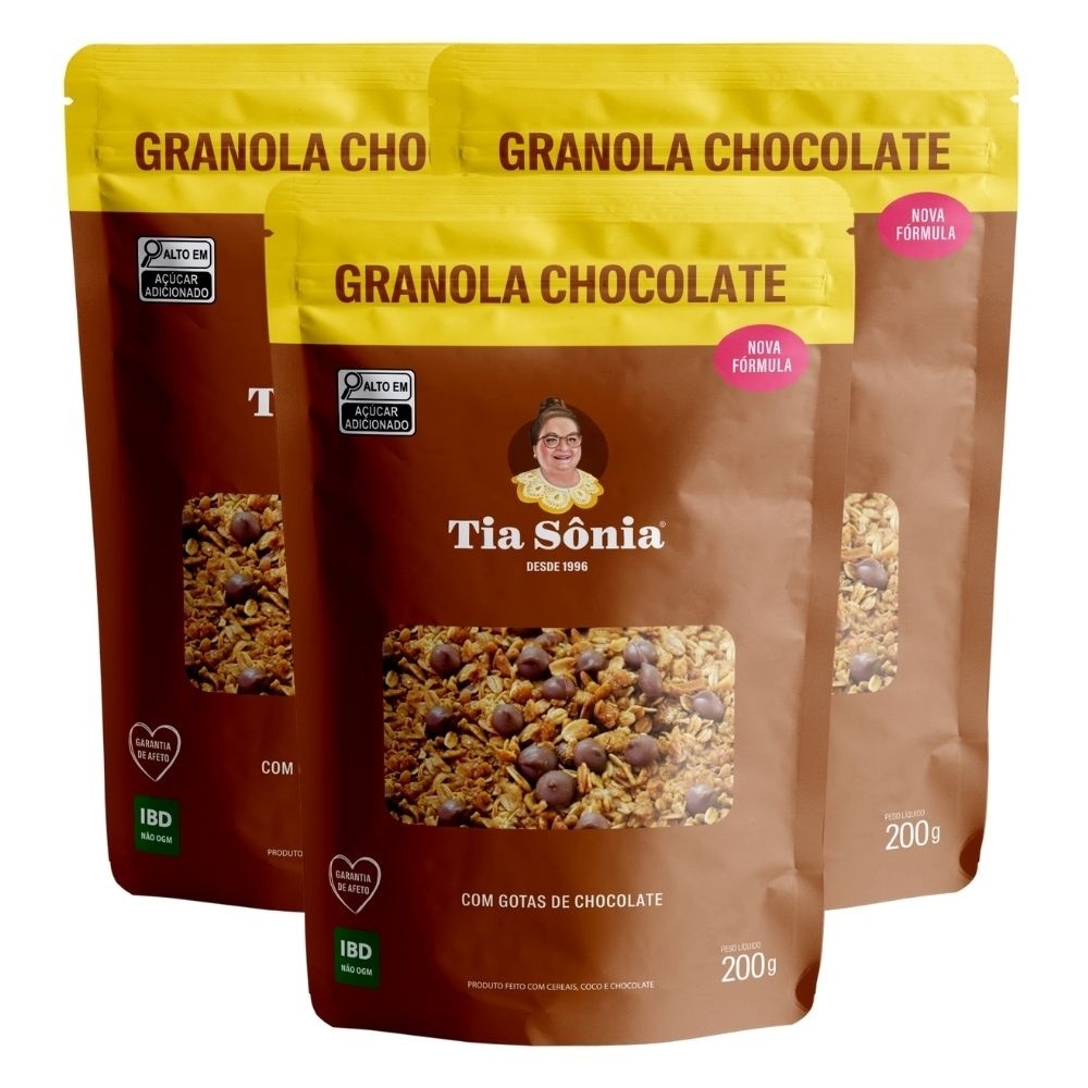 Granola Tia Sonia Chocolate - Comprar com Melhor Preço em Lanches