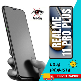 Película Fosca Privacidade TPU Soft P/ Realme 11 Pro Plus Matte Antispy Hidrogel Envio Imediato