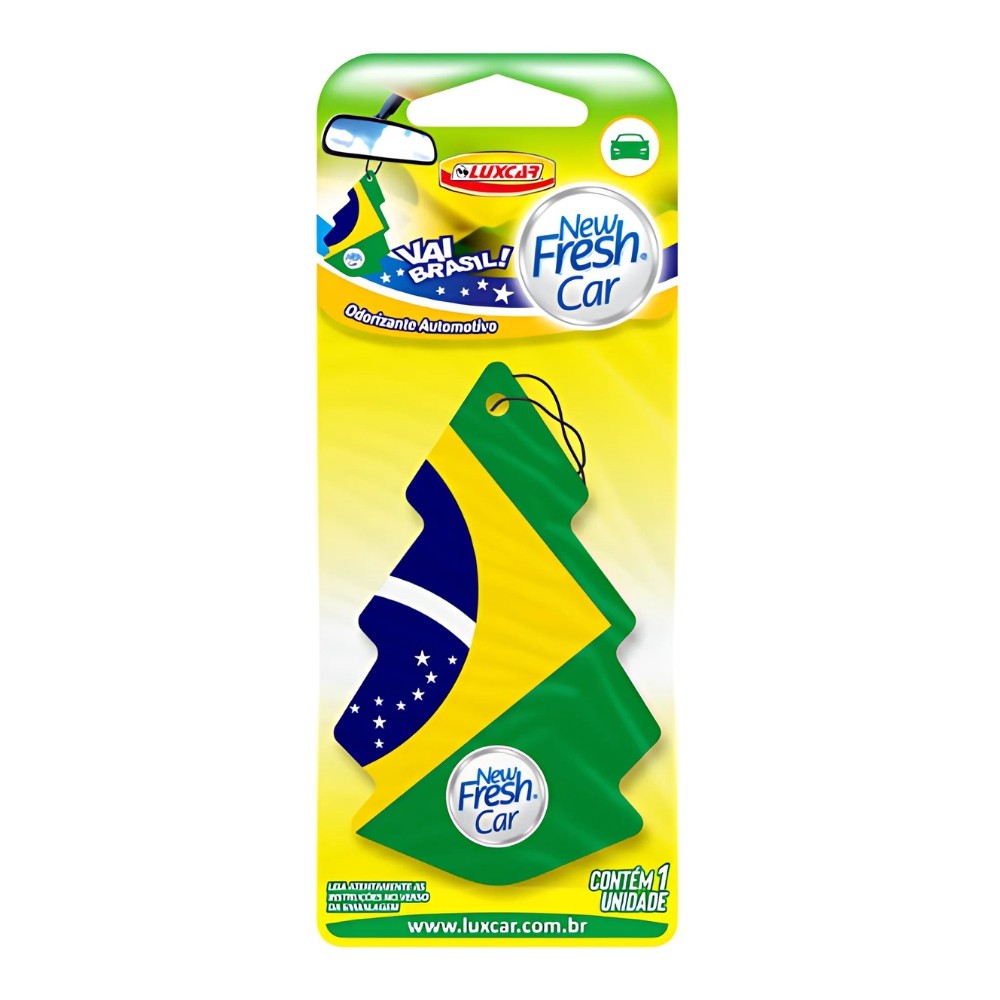 Odorizante Fresh Car Vai Brasil 5029 Luxcar