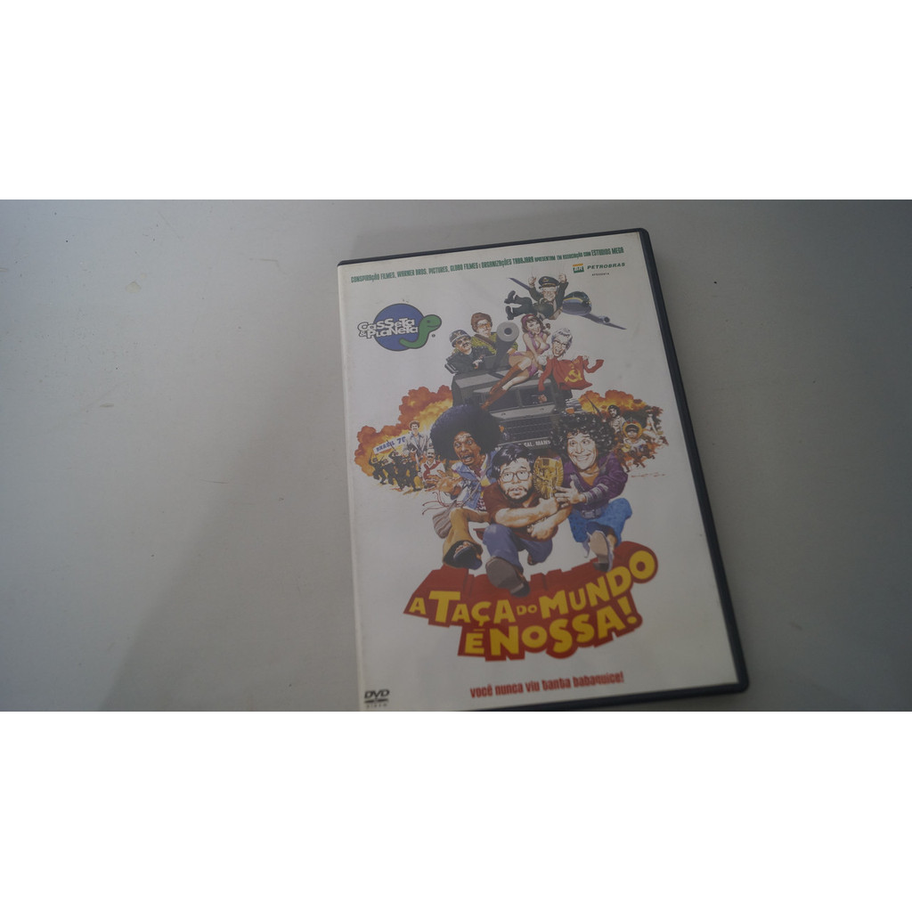 DVD Filme Casseta & Planeta - A Taça do Mundo é Nossa